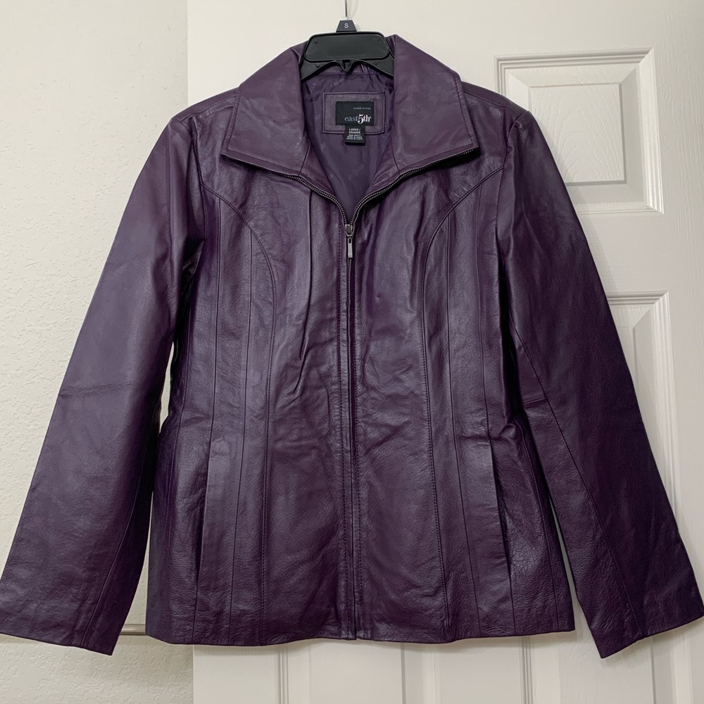 New leather jacket for woman - Picture 2 of 2